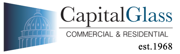 Capital Glass provides Reno, Carson City and the Northern Nevada area with the best in residential and commercial glass services. Our services include glass repair, window repair, automatic door installation, and frameless shower enclosures. capital glass logo